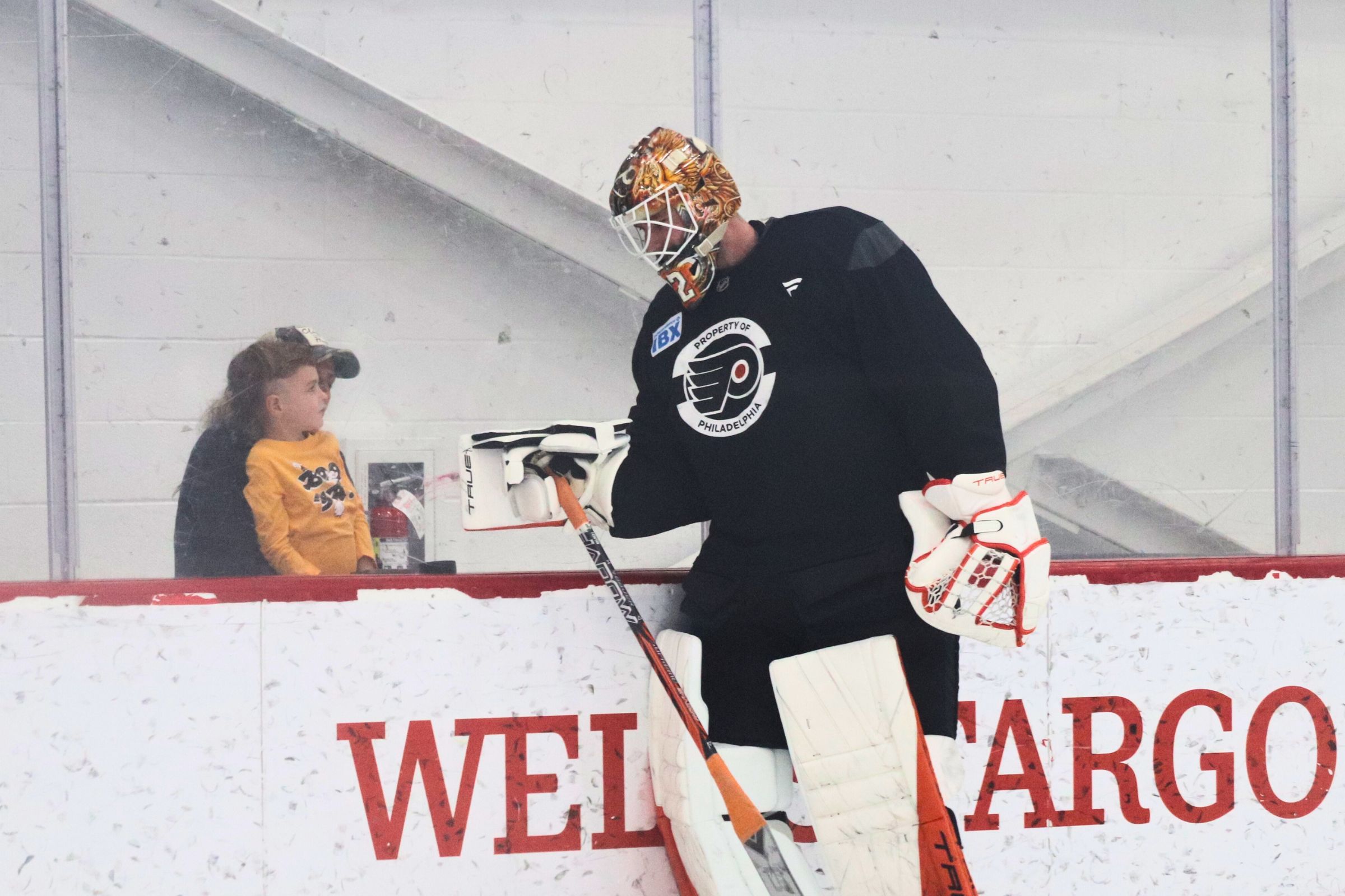 Megan DeRuchie-The Hockey News - Flyers Fan's Russian Sign Makes Huge Positive Impact On Ivan Fedotov