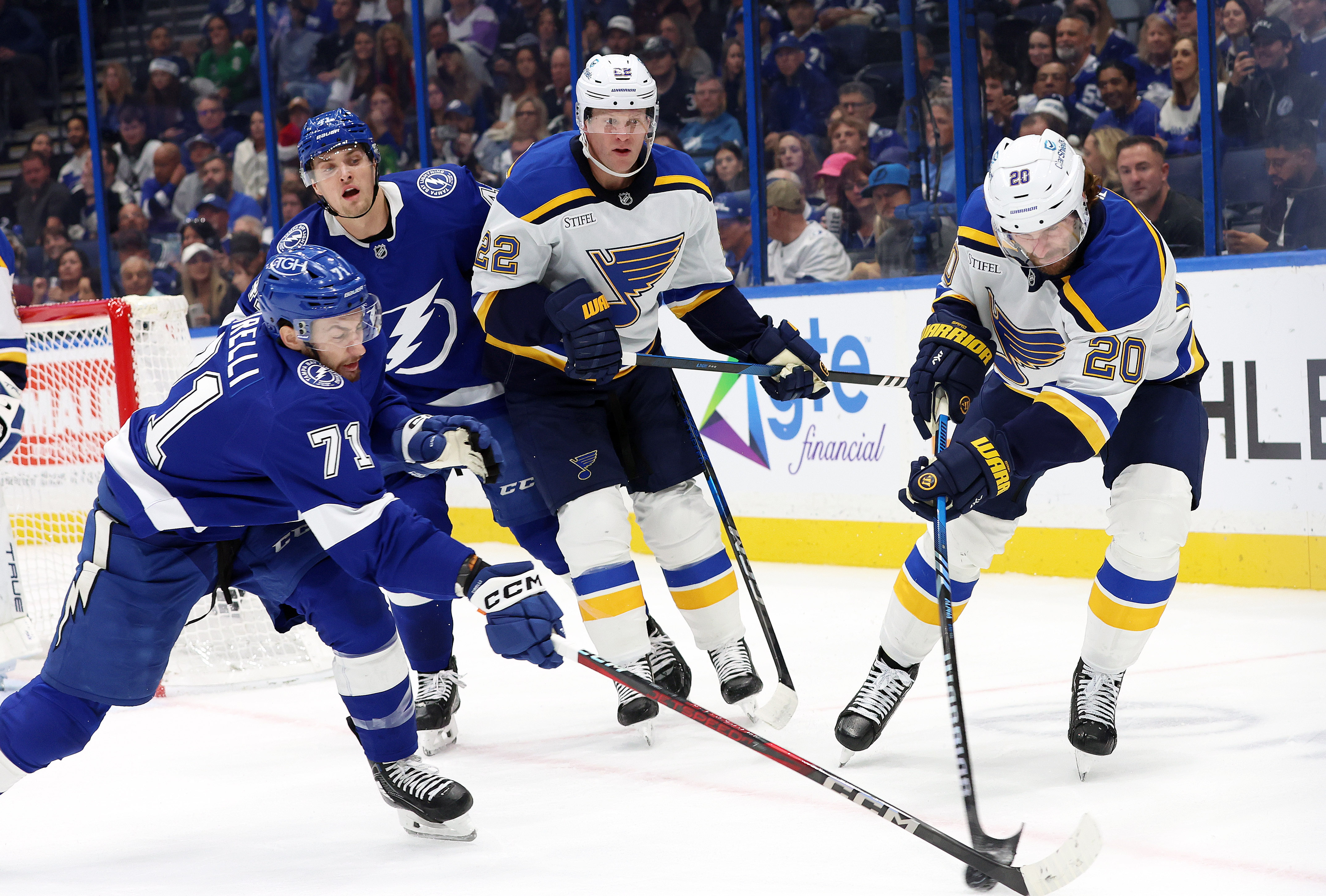 Three Takeaways From Blues' 3-1 Loss Against Lightning