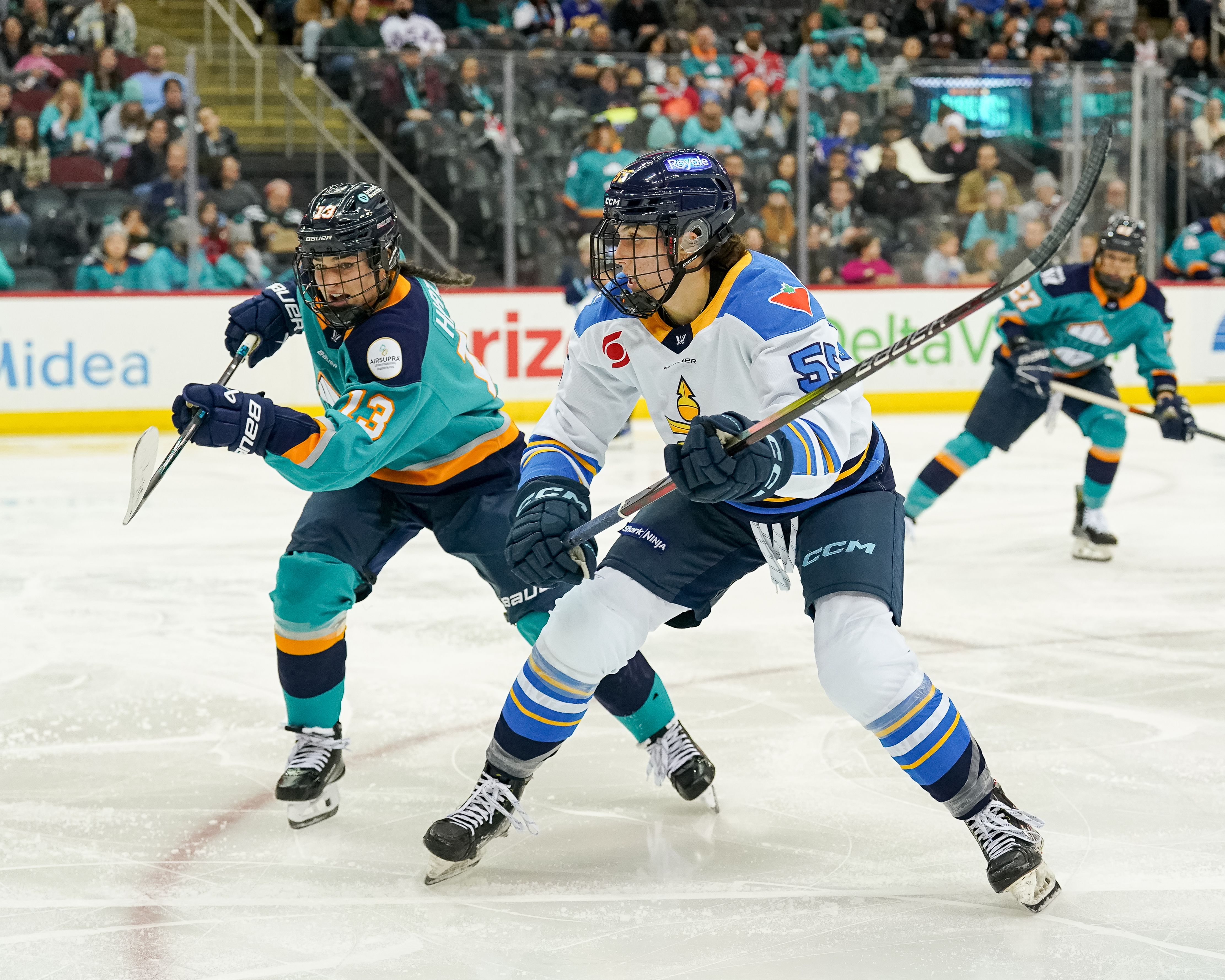 Photo @ PWHL - Luckless Sceptres Do Everything Right, Except Win In Controversial 1-0 Overtime Contest