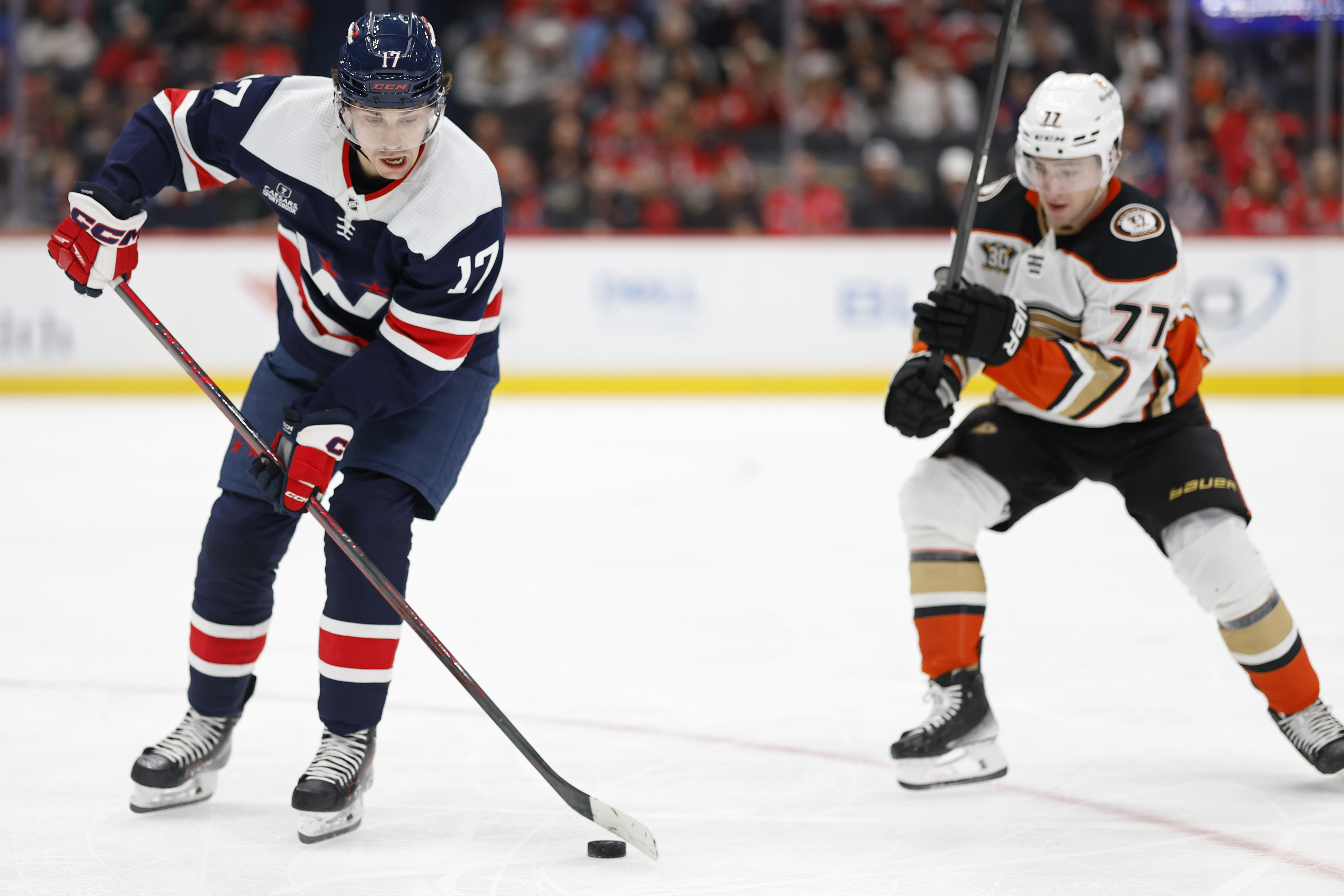 Geoff Burke-Imagn Images - Game #44: Ducks vs. Capitals Gameday Preview