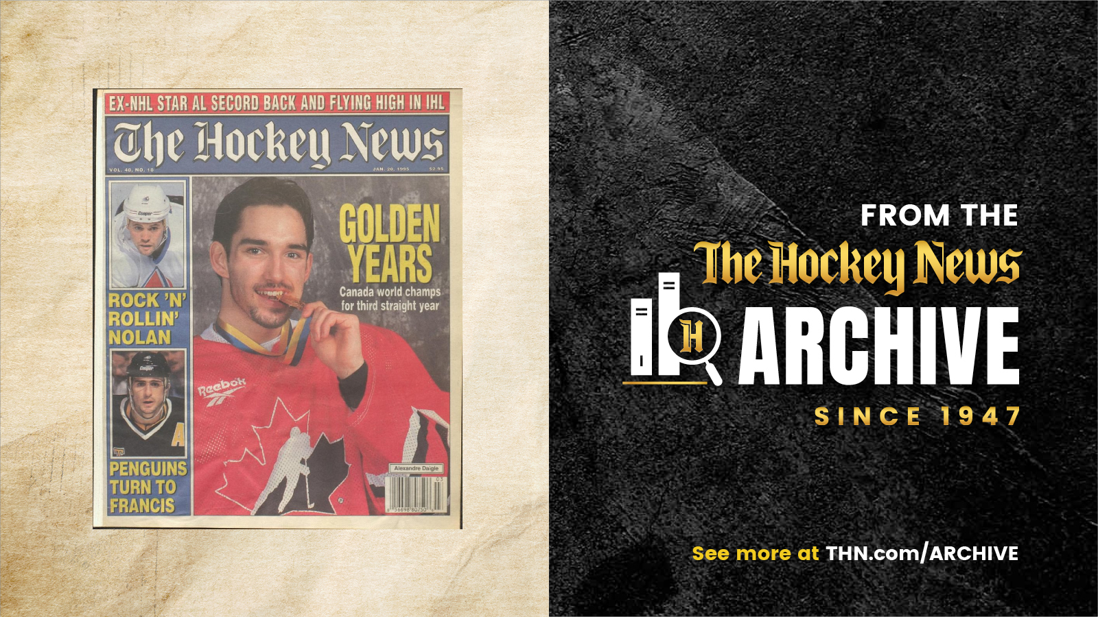 In 1995, Nordiques' Owen Nolan Was Thriving As A Power Forward