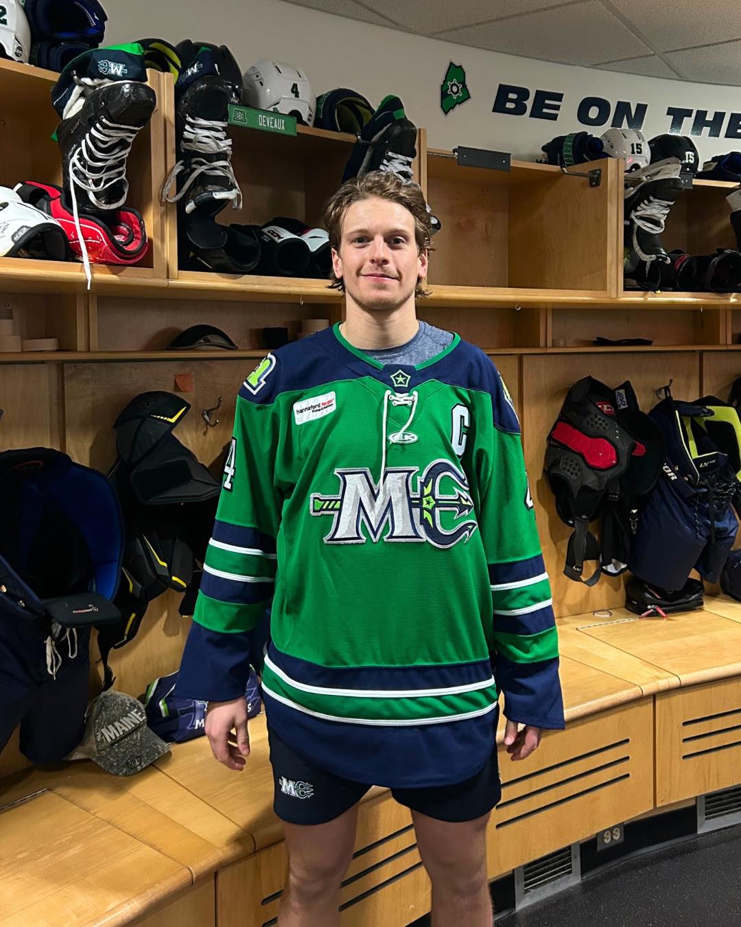 Photo Courtesy of the Maine Mariners - Mariners Forward Named Third Captain In Team History