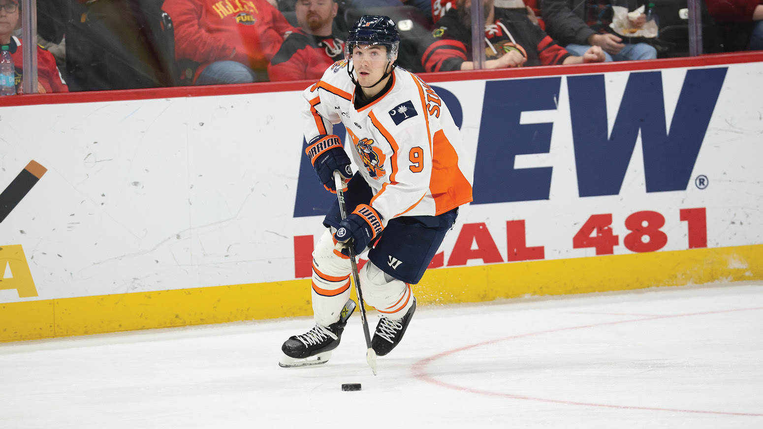 Photo Courtesy of the Greenville Swamp Rabbits - Tate Singleton Named Inglasco ECHL Player Of The Week