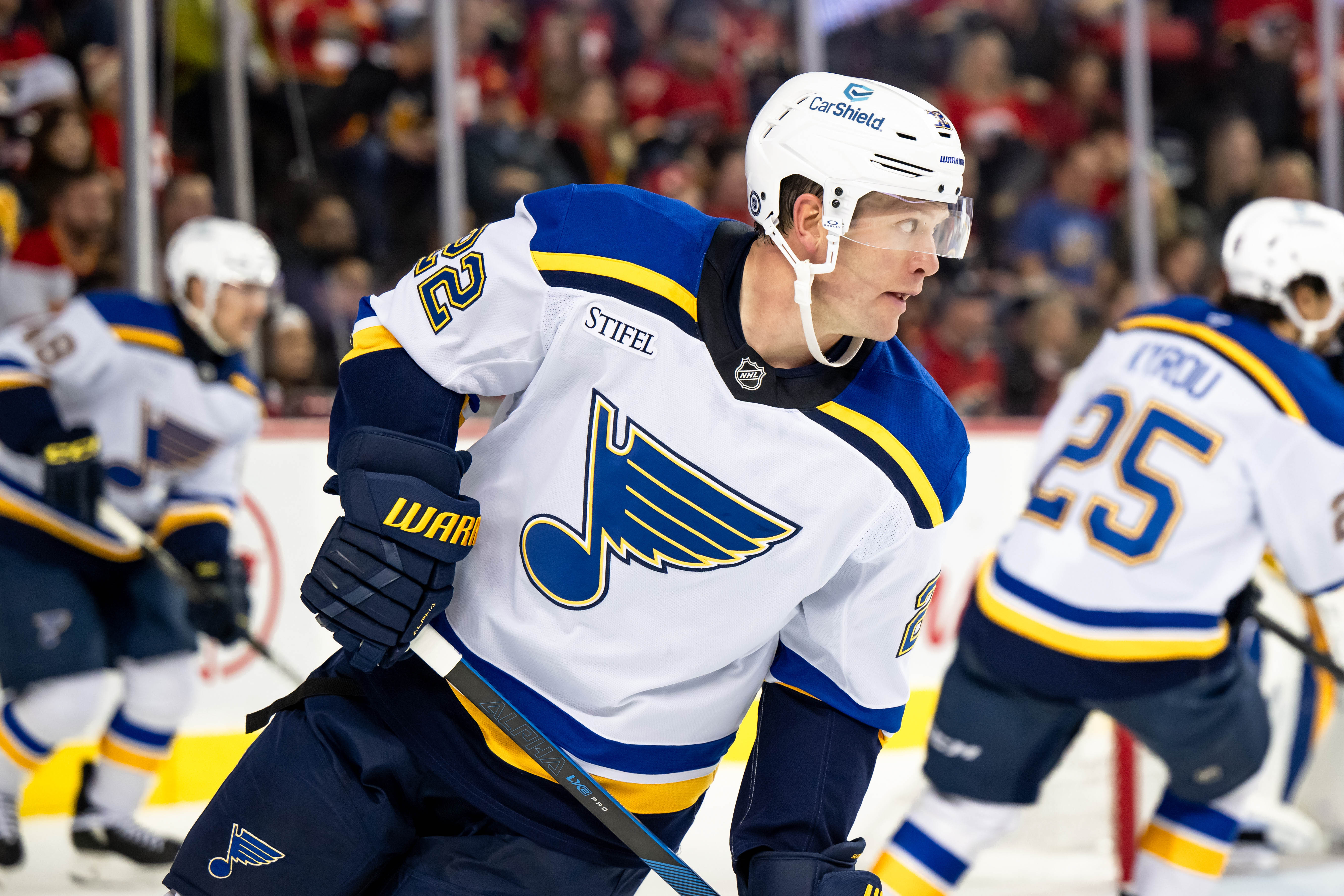 Brett Holmes-Imagn Images - Blues Defenseman To Join Select Company with 1,500th Game