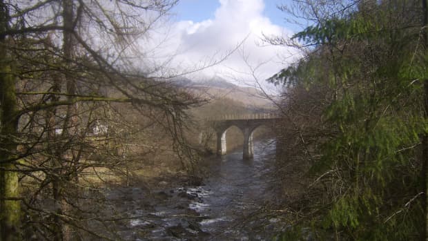 The River Dochart, Viewed from the Clan MacNab Burial Grounds, Killin