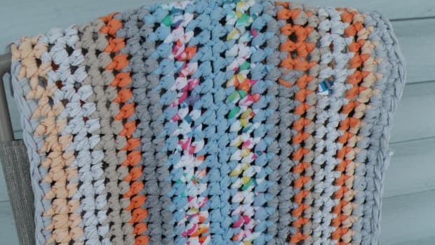 How to Make Crocheted Rag Rugs  eHow These are definitely the