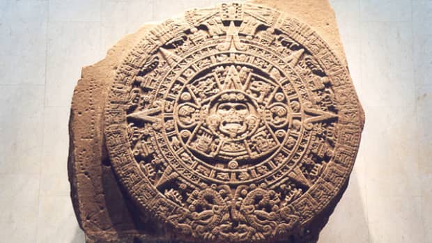 如何阅读的Aztec-Calendar