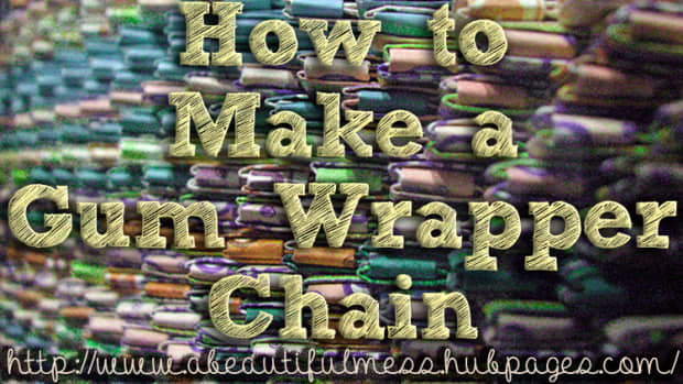 diy-crafts-gum-wrapper-chain
