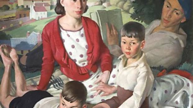 Fleetwood-Walker Painting "The Family" 1932