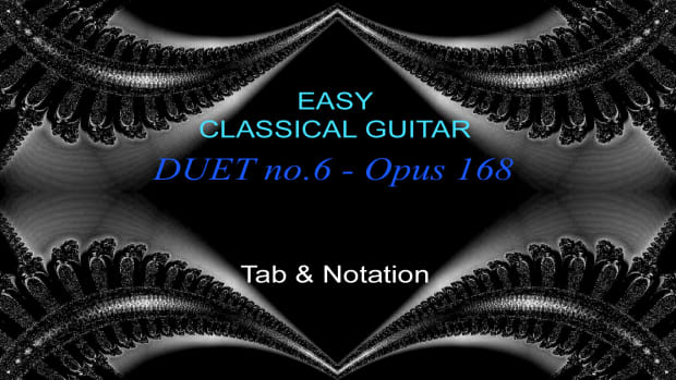 easy-classical-guitar-duet-opus-168-no6-by-j-kffner-in-standard-notation-guitar-tab-audio