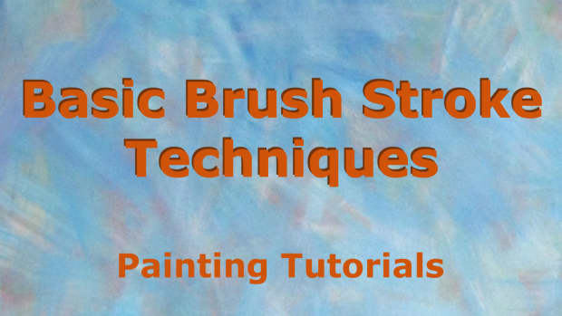 Basic brushstrokes types with examples.