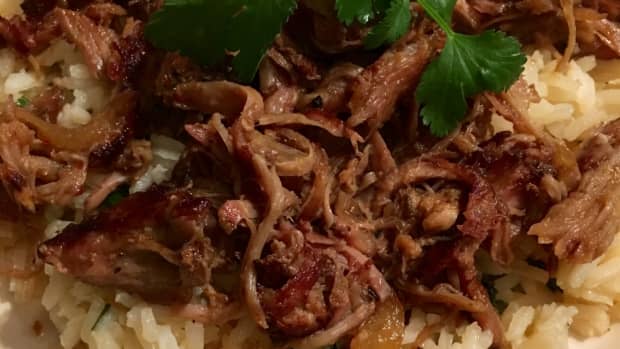 slow-cooker-pork-carnitas-with-cilantro-rice