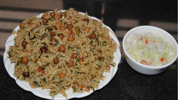 one-pot-meals-methi-and-chana-pulav-or-fenugreek-leaf-and-chickpea-pulav