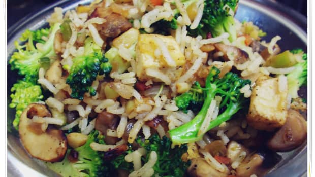 tofu-mushroom-broccoli-fried-rice