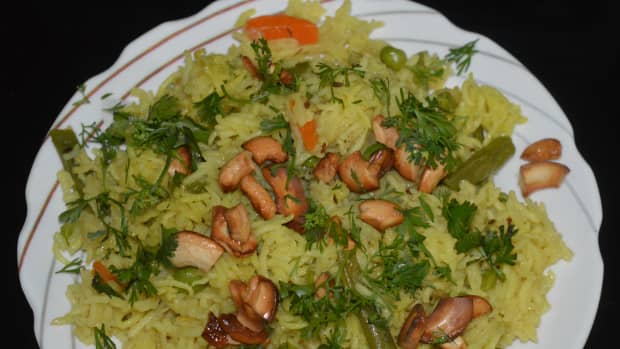 how-to-make-vegetarian-coconut-pulao-or-coconut-rice