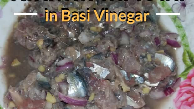 how-to-make-kilawin-na-isda-in-basi-vinegar