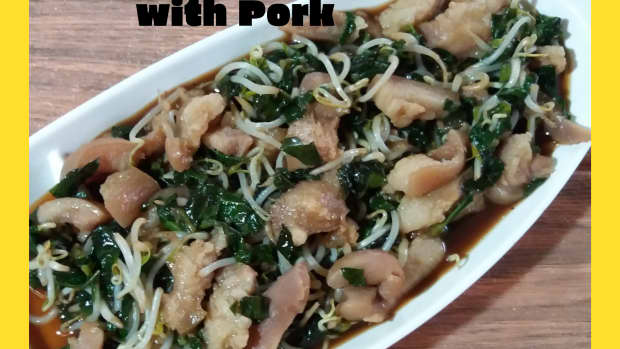 how-to-cook-sauteed-mung-bean-sprouts-and-water-spinach-with-pork