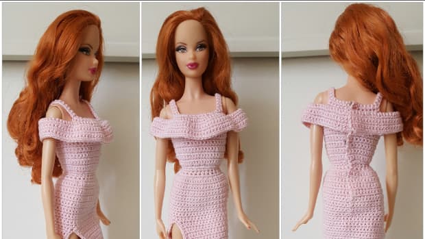 barbie-flounce-open-shoulder-high-slit-dress-free-crochet-pattern