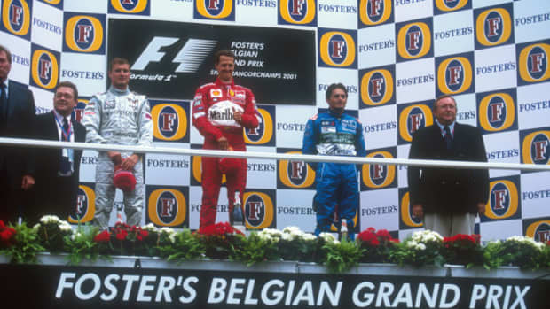 - 2001 -比利时- gp -舒马赫52 -赢得了——没有人————了——之前
