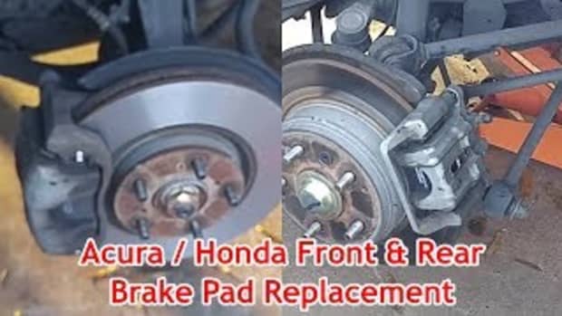 acura-honda-front-and-rear-brake-pad-replacement