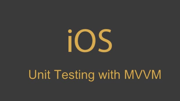 在ios中使用mvvm进行单元测试