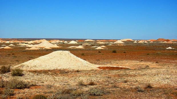 Opal Mines at Coober Pedy