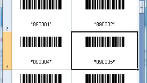 This is an Example of Barcode Assets Tracking that you can make to Track Assets for Home Inventory and Small Businesses Using Free Excel Templates