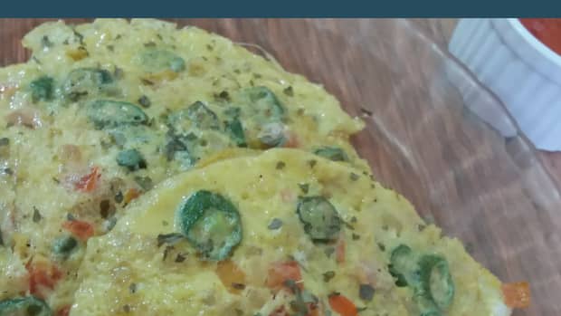 how-to-make-lady-finger-onion-and-tomato-omelette