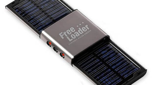 The freeloader is one type of convenient, easy portable solar charger