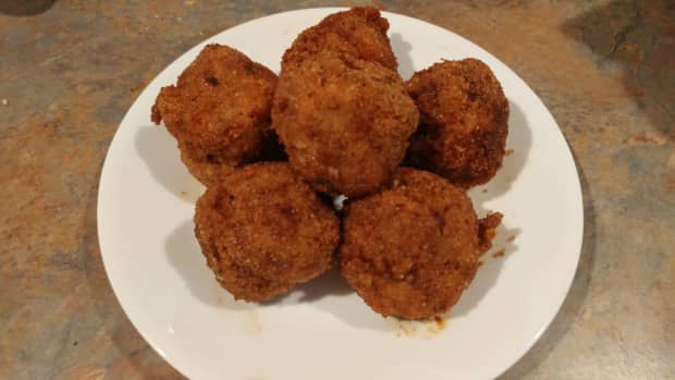 fried-turkey-meatballs