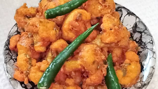 Quick and Easy Crispy Gobi (Cauliflower) Manchurian Recipe - Delishably