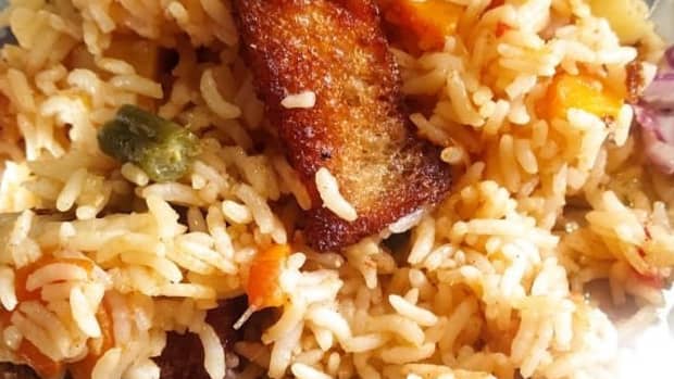 vegetable-pulao-with-fried-bread