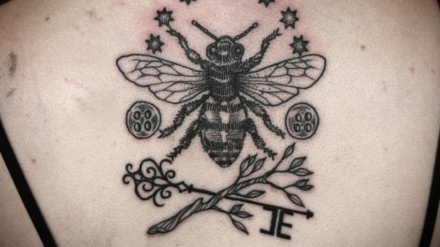 Honey Bee Temporary Tattoo - Etsy Norway