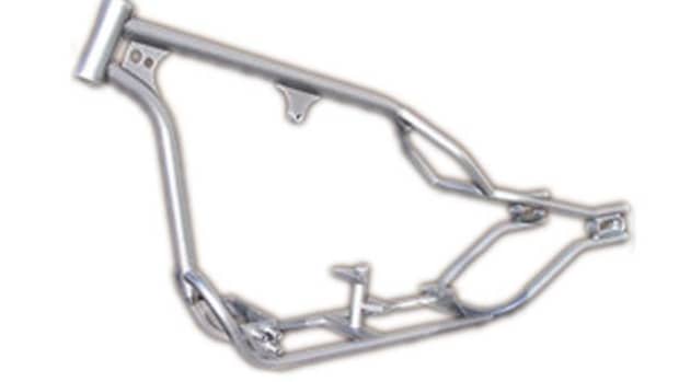 Hard-tail or Rigid Frame (Thompson Choppers frame pictured)