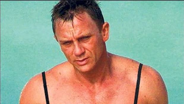 Do you think 99% of women would leave James Bond because he occasionally wears a bra? Methinks not...