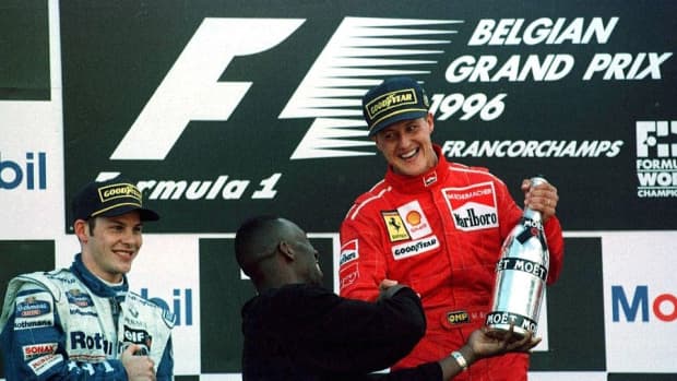 - 1996 - belgain gp -迈克尔-舒马赫- 21 -职业生涯赢