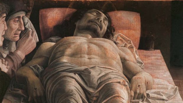 Andrea Mantegna's "Dead Christ"
