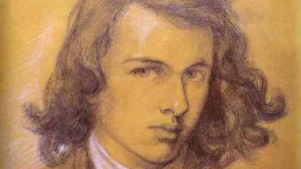 Rossetti, self-portrait as a young man, 1847. Courtesy of Wiki Commons