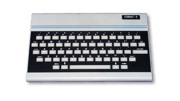 The rather spiffy looking Oric 1