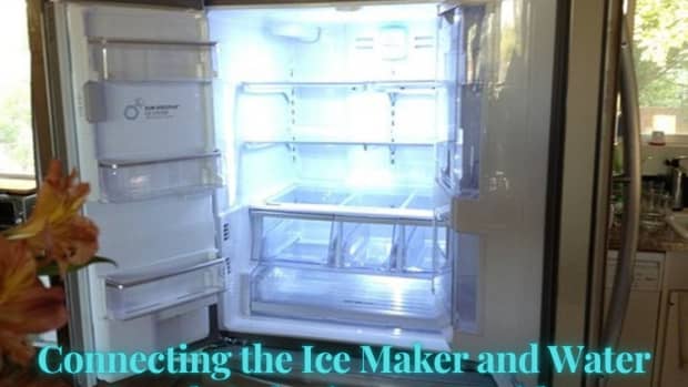 connecting-the-ice-maker-and-water-supply-valve-in-an-lg-fridge