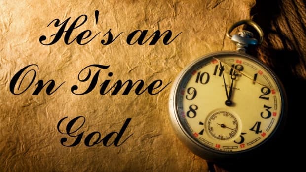hes-an-on-time-god-is-not-based-on-scripture