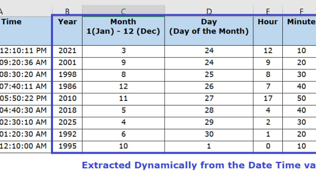 how-to-get-the-year-month-day-hour-minute-second-from-a-date-time-value-in-excel