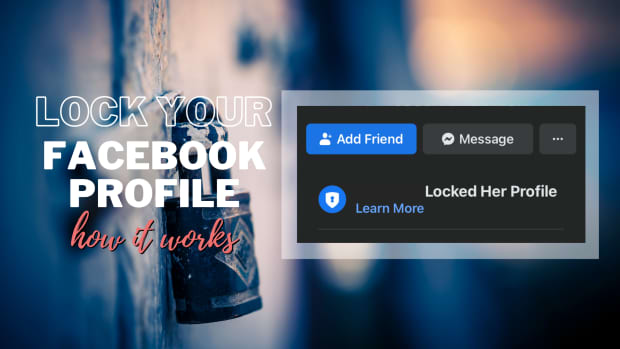 如何锁定facebook个人资料