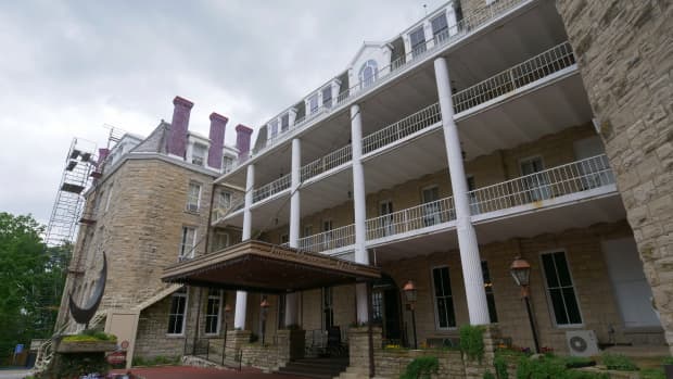 The Crescent Hotel in Eureka Spring, AR