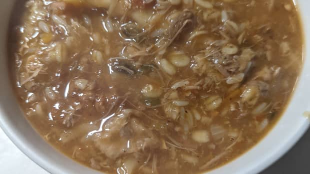 barley-gumbo-and-turkey-soup-with-dumplings
