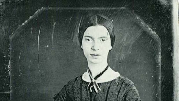 Emily Dickinson - This daguerrotype, circa 1847 at age 17, is likely the only authentic, extant image of the poet. - 
Amherst College