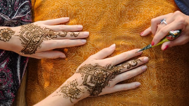 Filled Henna cones