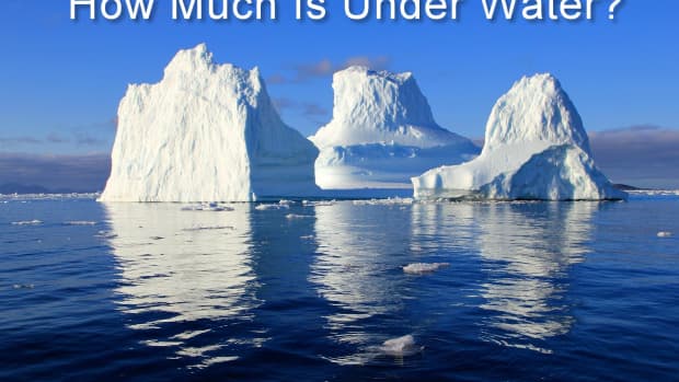 why-is-most-of-an-iceberg-under-water-and-how-much
