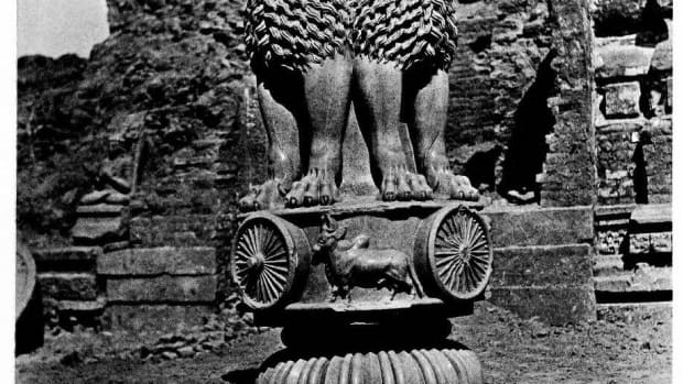 does-the-lion-capital-of-india-was-archimedean-influence-story-of-sarnath-polished-sandstone-mauryan-era-250-bce