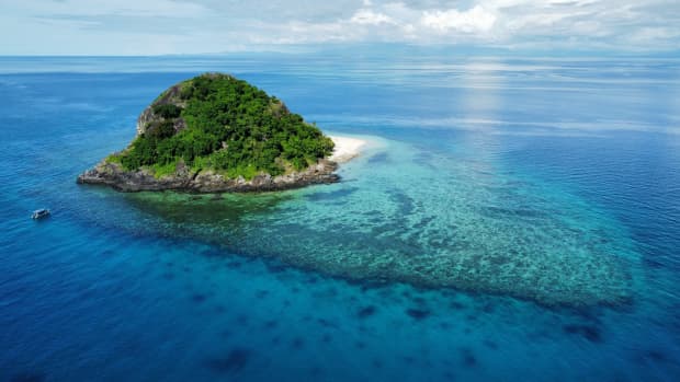 Small private island in Fiji